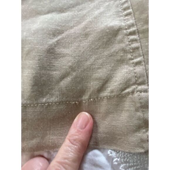 Eddie Bauer Linen Midi Skirt Tan Size 6 - Picture 14 of 14